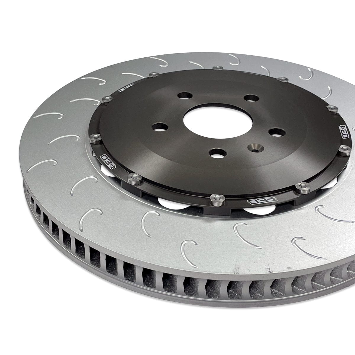 034 Motorsport - Audi 8S TTRS 2-Piece Floating Front Brake Rotor Upgrade Kit