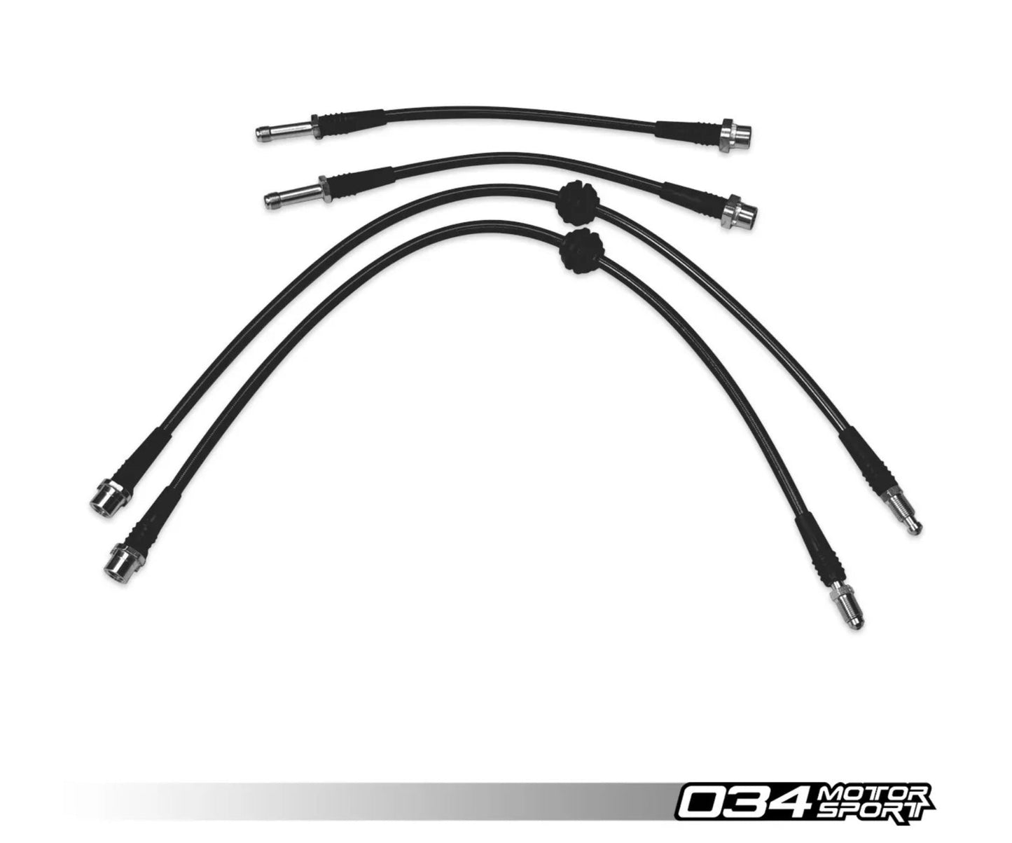 034-303-0028 - 034 Motorsport Stainless Steel Braided Brake Line Kit, G80/G82/G87 BMW M2/M3/M4