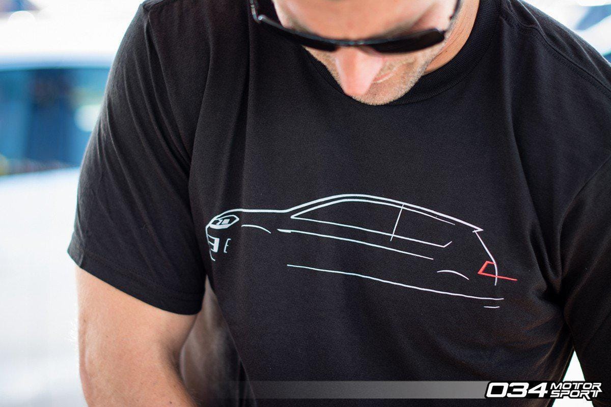 034-A01-1015-M T-Shirt, Mk7 Lines, Medium