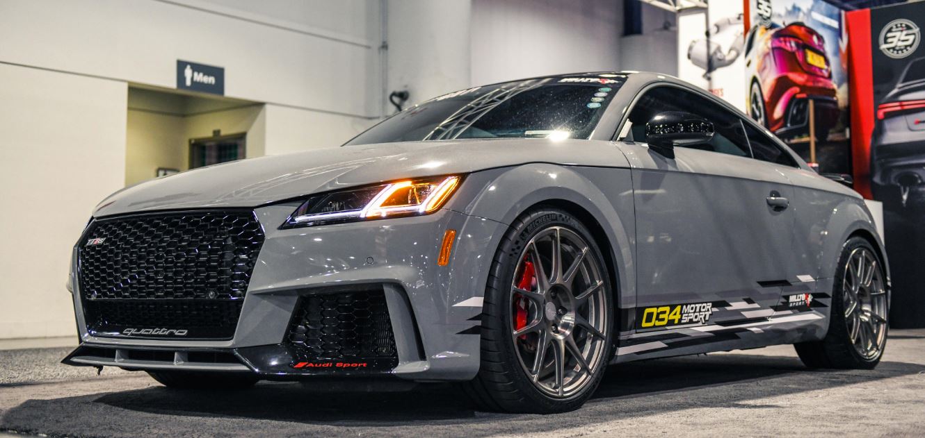 034 Motorsport - Audi 8S TTRS 2-Piece Floating Front Brake Rotor Upgrade Kit