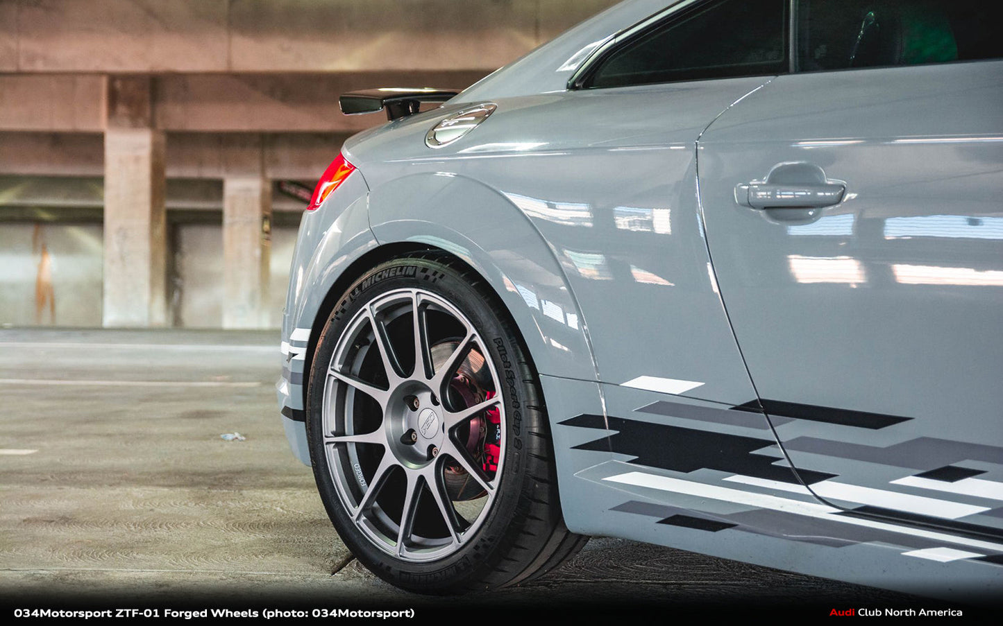 034 Motorsport - Audi 8S TTRS 2-Piece Floating Front Brake Rotor Upgrade Kit