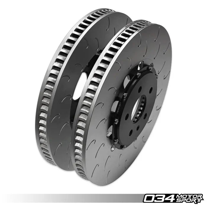 034 Motorsport - 2-Piece Floating Front Brake Rotor Upgrade Kit - Audi B8 Q5/SQ5 - 034-301-1015