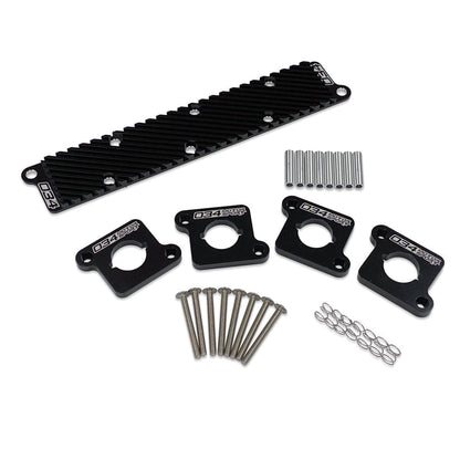 034-107-Z028 - 034 Motorsport Billet Aluminum Coil Pack Hold Down Bracket Kit for Audi B5/B6 A4, 8N TT, VW, MK4 Beetle, MK4 /Golf/GTI/Jetta/Rabbit, B5 Passat 1.8T
