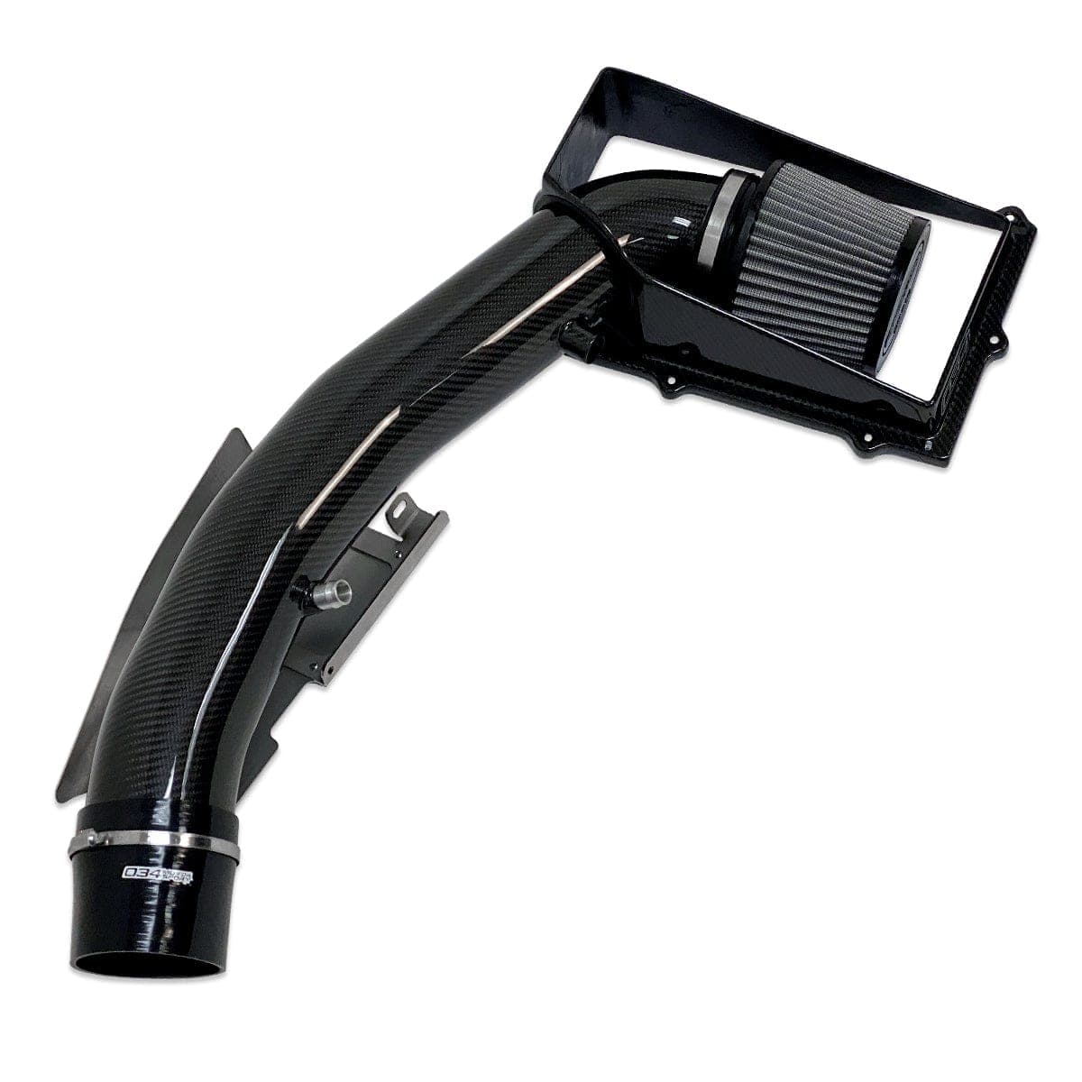 034-108-1040 - 034Motorsport X34 4" Carbon Fiber Open-Top Cold Air Intake System Audi TT RS & RS3 2.5 TFSI EVO