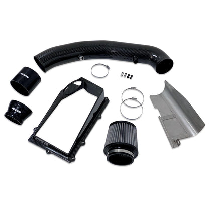 034-108-1040 - 034Motorsport X34 4" Carbon Fiber Open-Top Cold Air Intake System Audi TT RS & RS3 2.5 TFSI EVO