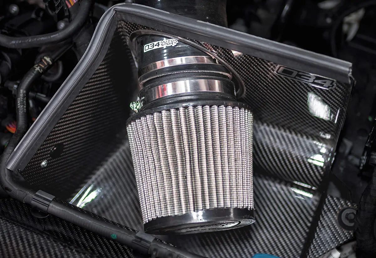 034 Motorsport - S34 Carbon Fibre Intake - Volkswagen Golf MK8R & Audi 8Y S3 - 034-108-1065