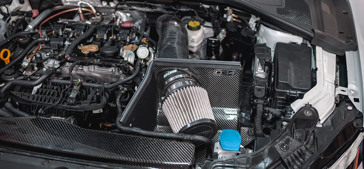 034 Motorsport - S34 Carbon Fibre Intake - Volkswagen Golf MK8R & Audi 8Y S3 - 034-108-1065