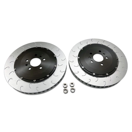 034 Motorsport - Stage 2 2-Piece 390MM Floating Front Brake Rotor Upgrade Kit For Audi R8 Gen 1 & Gen 1.5 - 034-301-1004