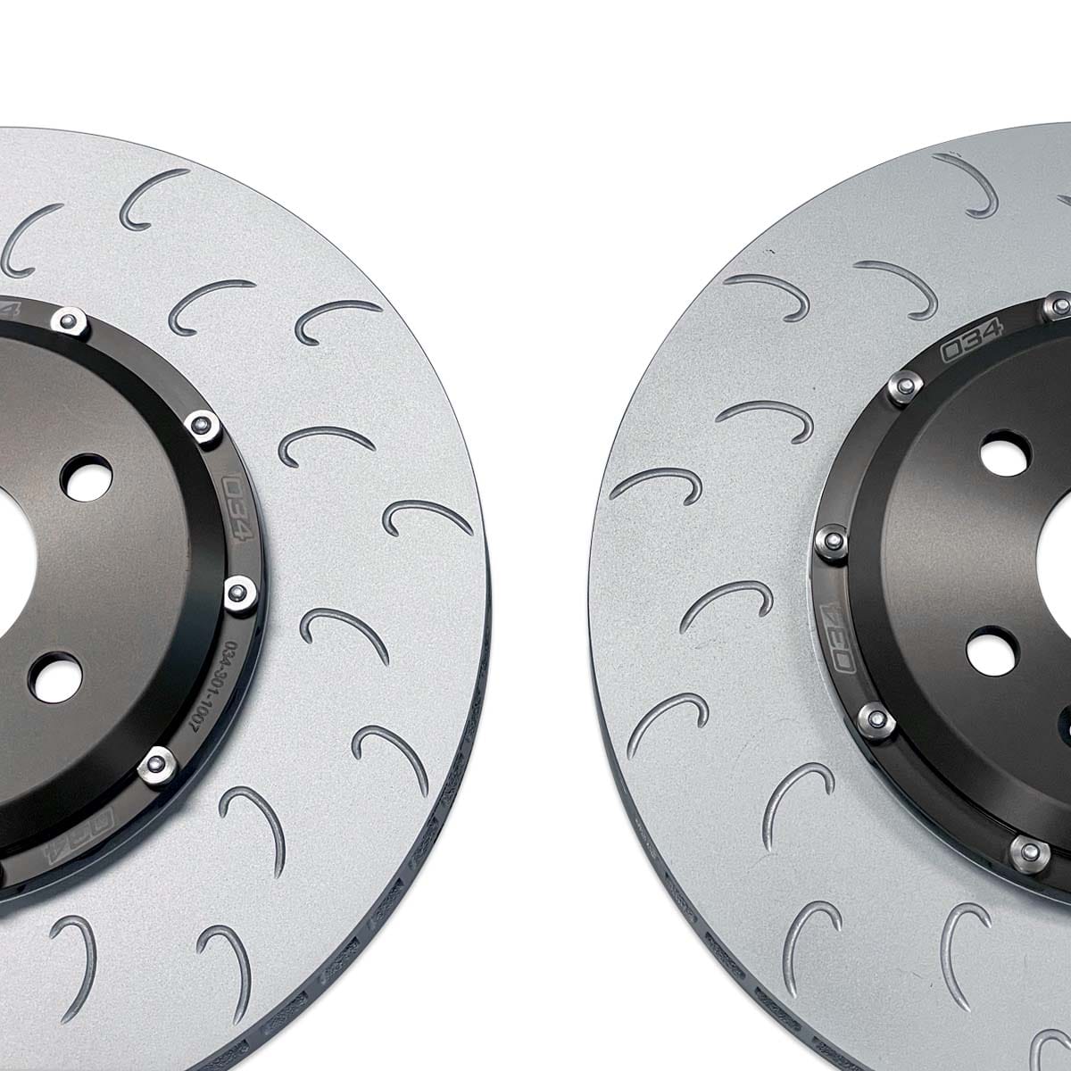 034 Motorsport - Audi B8 S4/S5 2-Piece Floating Front Brake Rotor Upgrade Kit