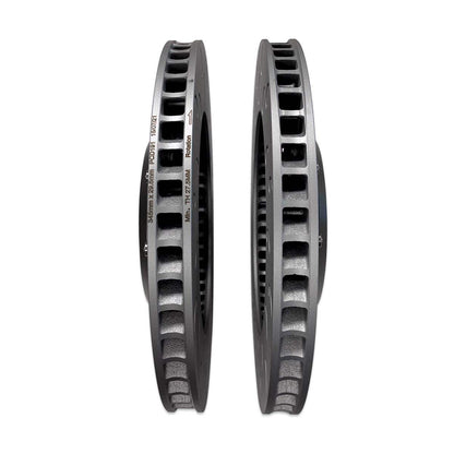 034 Motorsport - Audi B8 S4/S5 2-Piece Floating Front Brake Rotor Upgrade Kit