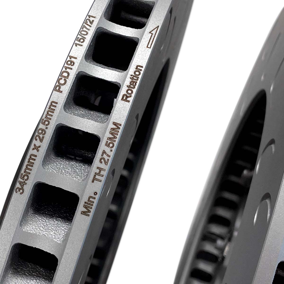 034 Motorsport - Audi B8 S4/S5 2-Piece Floating Front Brake Rotor Upgrade Kit