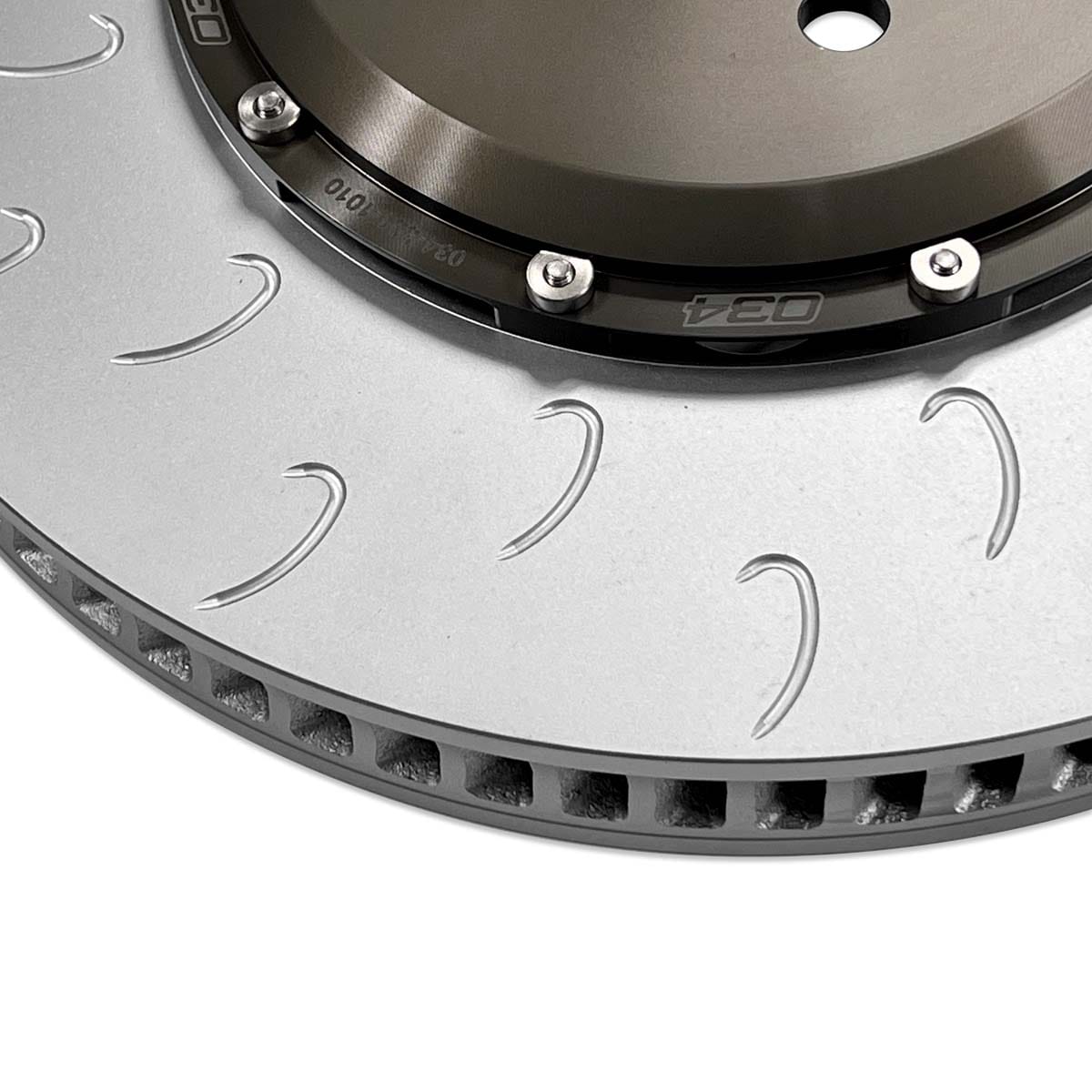 034 Motorsport - Audi B9 RS5 2-Piece Floating Front Brake Rotor Upgrade Kit