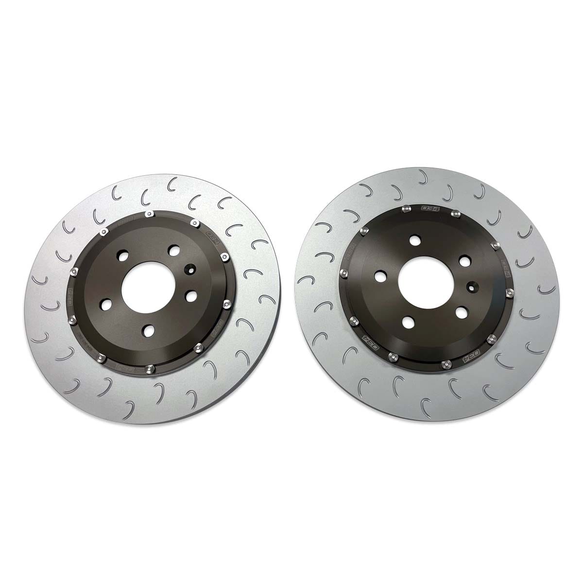 034 Motorsport - Audi B8 S4/S5 2-Piece Floating Rear Brake Rotor Upgrade Kit - 034-301-2007
