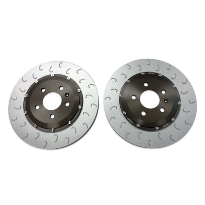 034 Motorsport - Audi B8 S4/S5 2-Piece Floating Rear Brake Rotor Upgrade Kit - 034-301-2007