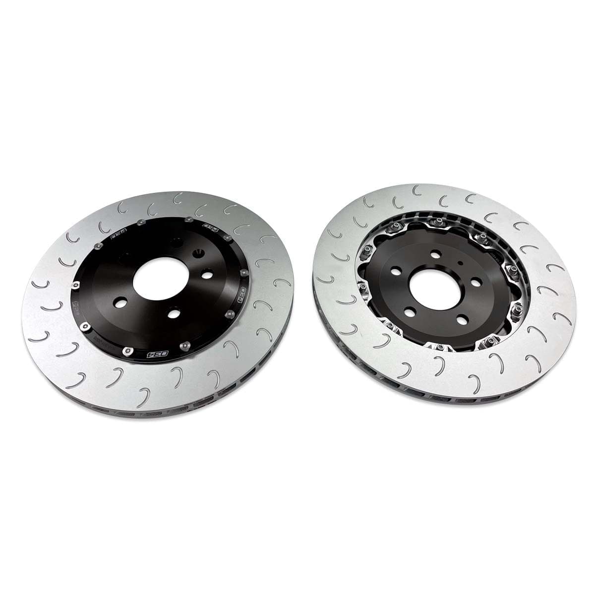 034 Motorsport - Audi B9 S4/S5/SQ5 2-Piece Floating Rear Brake Rotor Upgrade Kit