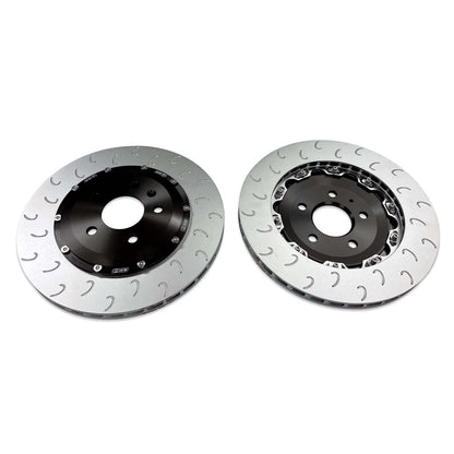 034 Motorsport - Audi B9 S4/S5/SQ5 2-Piece Floating Rear Brake Rotor Upgrade Kit