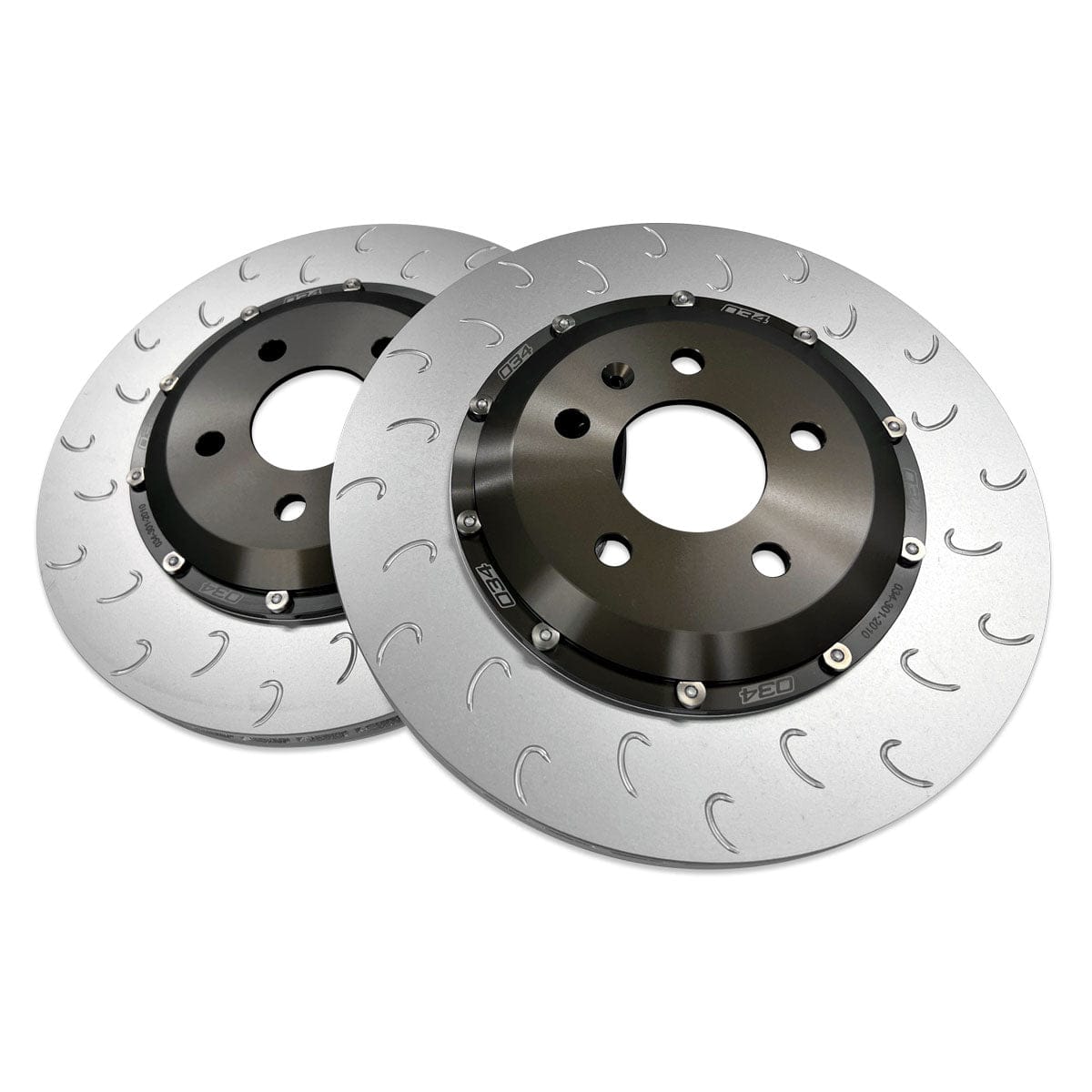 034 Motorsport - Audi B9 RS4/RS5 2-Piece Floating Rear Brake Rotor Upgrade Kit - 034-301-2010