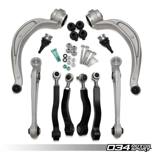 034-401-1055 - DENSITY LINE CONTROL ARM KIT UPPER ADJUSTABLE, B8/B8.5 AUDI A4/S4, A5/S5/RS5 & Q5/SQ5, Camber Correcting, Early (M12)
