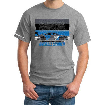 034-A01-1005-XL T-SHIRT, 2013 NASA 25 HOURS OF THUNDERHILL VICTORY COMMEMORATIVE, 034MOTORSPORT / ROTEK RACING AUDI SPORT TT RS VLN SP4T