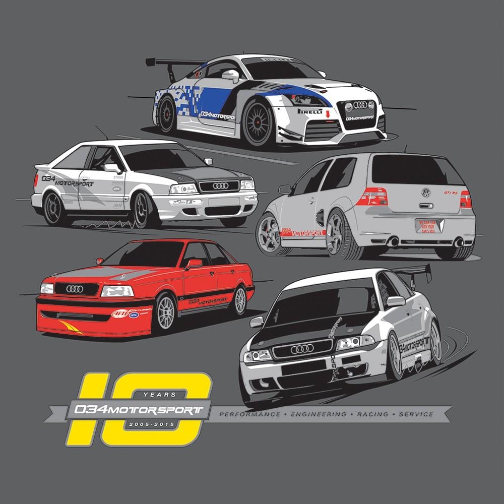 034-A01-1013-S T-Shirt,10 Year Anniversary,S