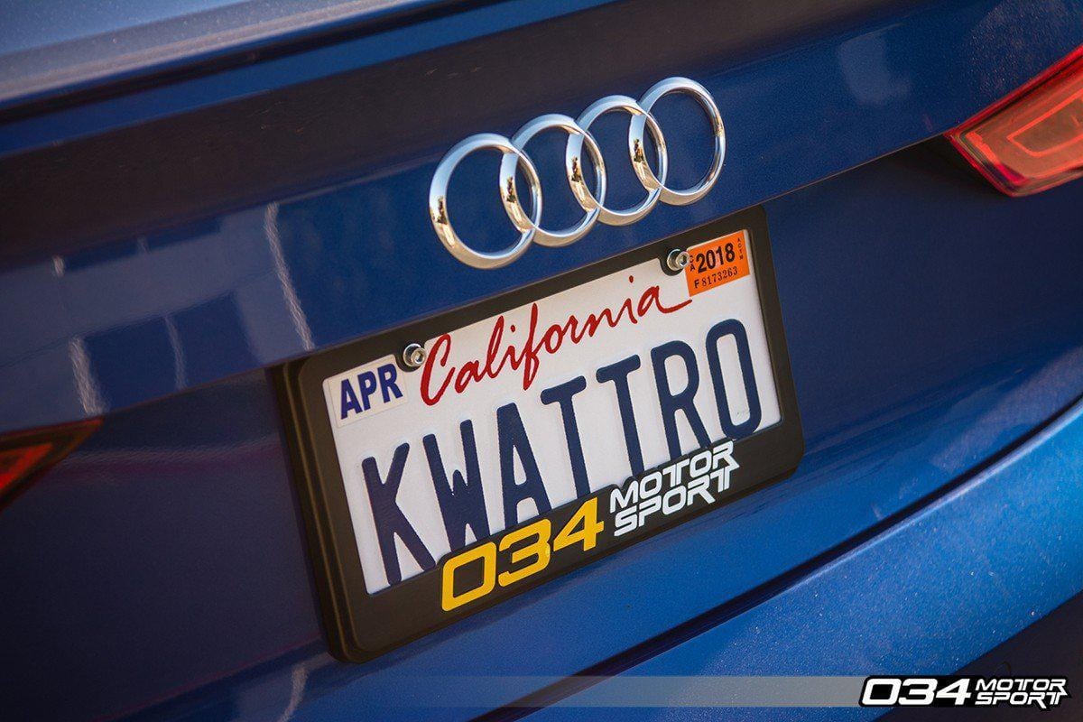 034-A03-0000 - License Plate Frame