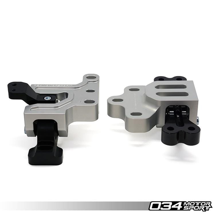 034 - Motorsport Engine/Transmission Mount Pair, MK5/6 Volkswagen Golf/Jetta & Audi 8J/8P A3/TT Billet Aluminum - 034-509-5016