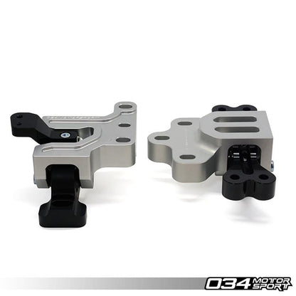 034 - Motorsport Engine/Transmission Mount Pair, MK5/6 Volkswagen Golf/Jetta & Audi 8J/8P A3/TT Billet Aluminum - 034-509-5016