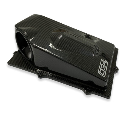 034- X34 Carbon Fiber Closed-Top Upper Airbox Audi TTRS & RS3 2.5 TFSI EVO - 034-108-Z033