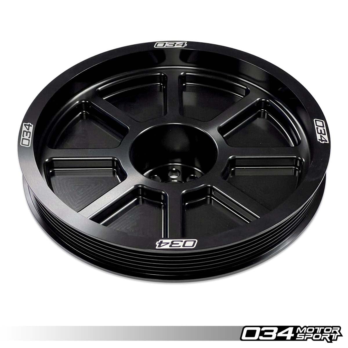 034 Motorsport - 3.0 TFSI Supercharger Crank Pulley Upgrade 207 MM - Audi 3.0 TFSI - 034-145-Z053