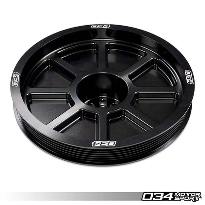 034 Motorsport - 3.0 TFSI Supercharger Crank Pulley Upgrade 207 MM - Audi 3.0 TFSI - 034-145-Z053