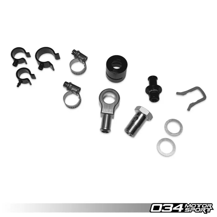034 Motorsport - Billet Aluminium DSG Breather Catch Can Kit - Audi 8Y A3/S3 - 034-504-Z037