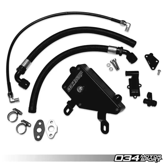 034 Motorsport - Billet Aluminium Engine Catch Can Kit - Audi 8V.5 RS3 - 034-101-1015