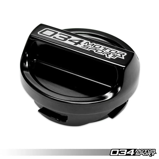 034 Motorsport - Billet Oil Cap - (MQB) Volkswagen MK8 & Audi 8Y/B9 - EA888.4 - 034-110-Z015