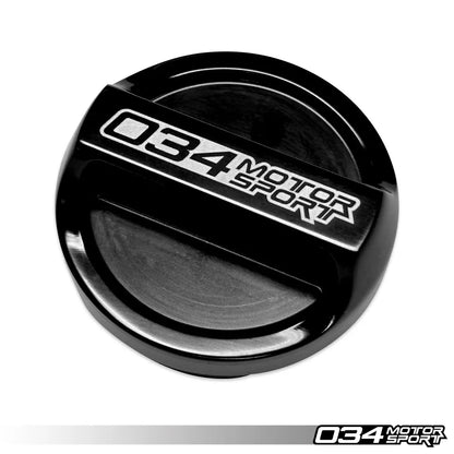 034 Motorsport - Billet Oil Cap - (MQB) Volkswagen MK8 & Audi 8Y/B9 - EA888.4 - 034-110-Z015