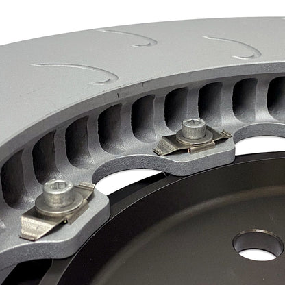 2-PIECE FLOATING FRONT BRAKE ROTOR UPGRADE KIT FOR AUDI 8V/8V.5 S3 AND VW MK7/7.5 GTI/R - 034-301-1001