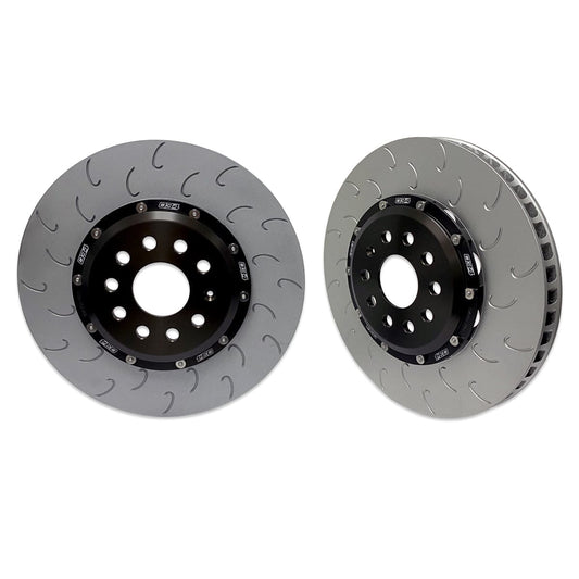 2-PIECE FLOATING FRONT BRAKE ROTOR UPGRADE KIT FOR AUDI 8V/8V.5 S3 AND VW MK7/7.5 GTI/R - 034-301-1001