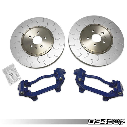 034 Motorsport - Volkswagen Golf MK8R & Audi 8Y S3 2-Piece Floating Front Brake Rotor 375mm Upgrade - 034-301-1012