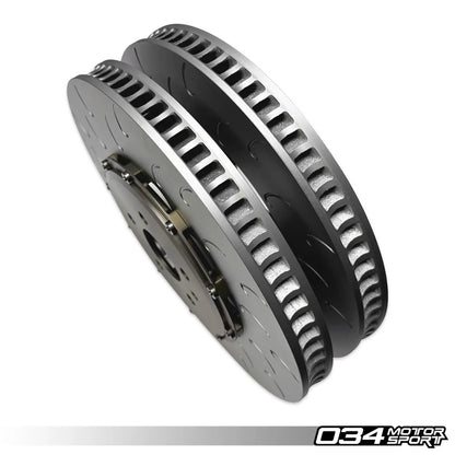 034 Motorsport - Volkswagen Golf MK8R & Audi 8Y S3 2-Piece Floating Front Brake Rotor 375mm Upgrade - 034-301-1012