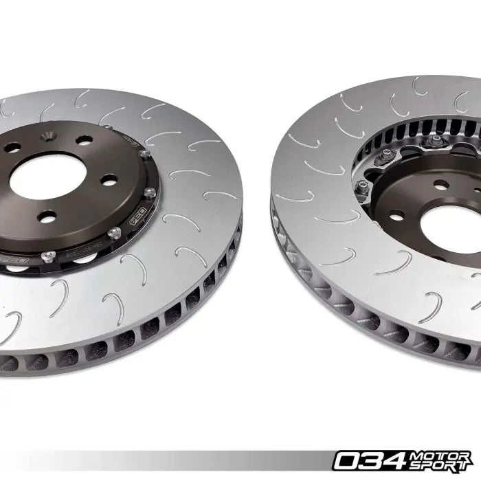 034 Motorsport - Audi B9 S4/S5/SQ5 2-Piece Floating Front Brake Rotor Upgrade Kit