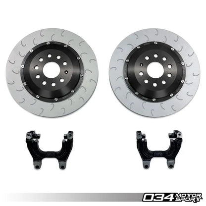 034 Motorsport - Volkswagen & Audi MQB 350 MM Rear Brake Rotor Upgrade - 034-301-2004 - BLK