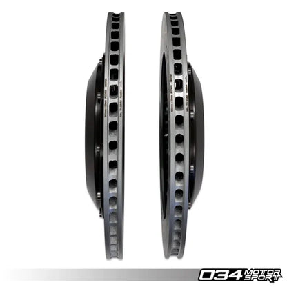 034 Motorsport - Volkswagen & Audi MQB 350 MM Rear Brake Rotor Upgrade - 034-301-2004 - BLK
