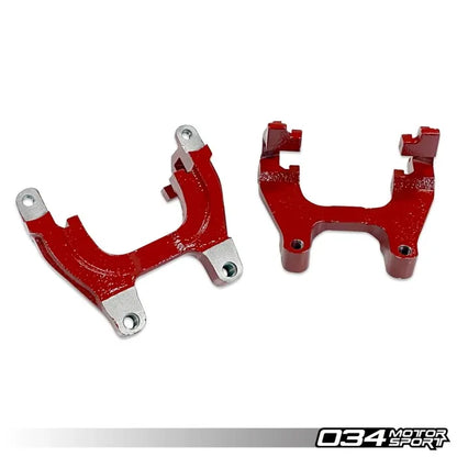 034 Motorsport - Volkswagen & Audi MQB 350 MM Rear Brake Rotor Upgrade - 034-301-2004 - RED