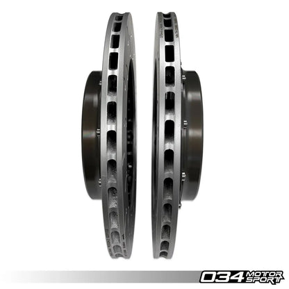 034 Motorsport - 2-Piece Floating Rear Brake Rotor Upgrade Kit - BMW F80 M2/M3/M4