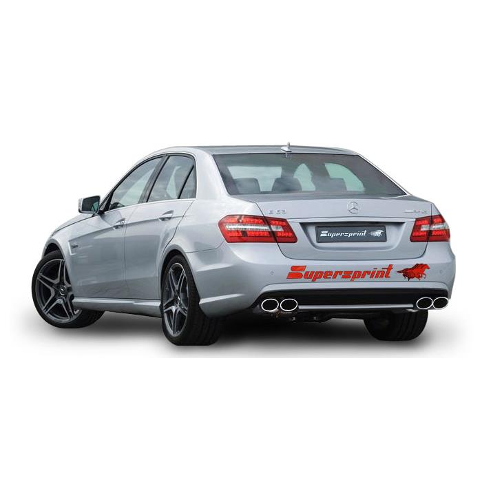 Supersprint Exhaust for MERCEDES W212 E 63 AMG 09 - 13