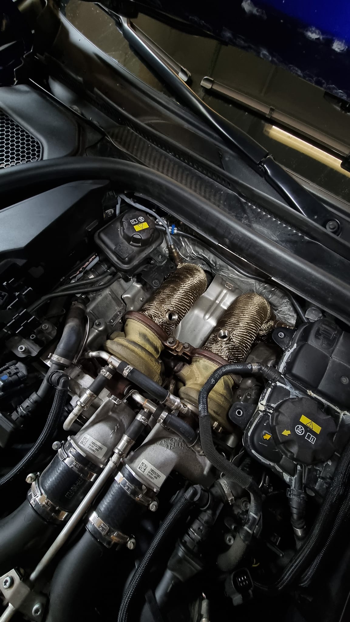 BMW F90 M5 Catted Downpipes 2017+