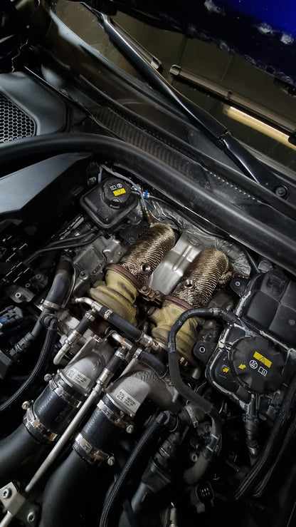 BMW F90 M5 Catted Downpipes 2017+