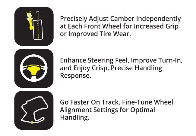 034 Motorsport - Density Line Upper Control Arm Kit - Audi B9/B9.5 A4/S4/A5/S5/RS5 - 034-401-1072