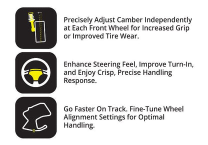 034 Motorsport - Density Line Upper Control Arm Kit - Audi B9/B9.5 A4/S4/A5/S5/RS5 - 034-401-1072
