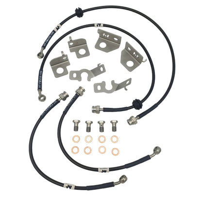 Hyundai i30N Hosetechnik Braided Brake Hose Kit