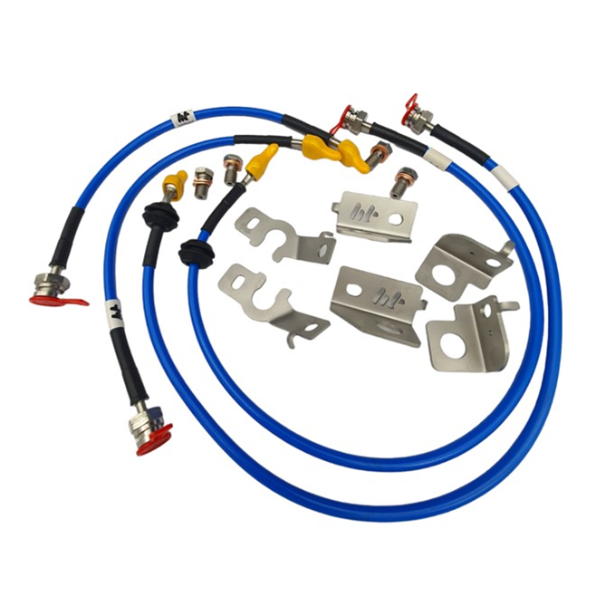 Hyundai i30N Hosetechnik Braided Brake Hose Kit